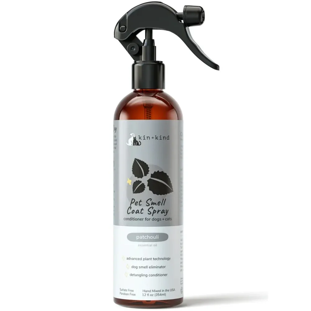 10% OFF: Kin Kind Pet Smell Patchouli Coat Spray 12oz