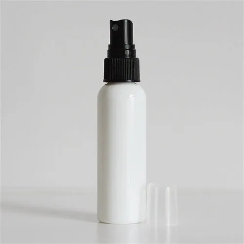 2 oz White PET Bullet Bottle with 20-410 Neck