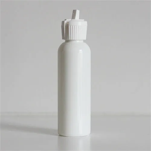 2 oz White PET Bullet Bottle with 20-410 Neck