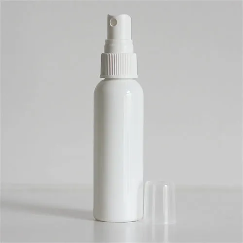 2 oz White PET Bullet Bottle with 20-410 Neck