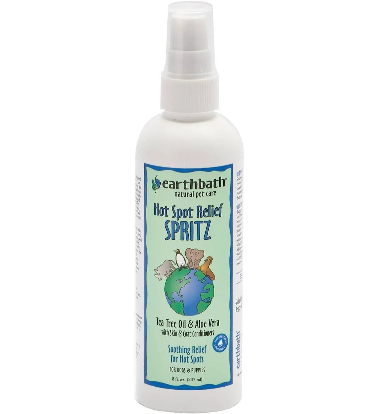 20% OFF: Earthbath Hot Spot Relief Spritz Dog Spray 237ml