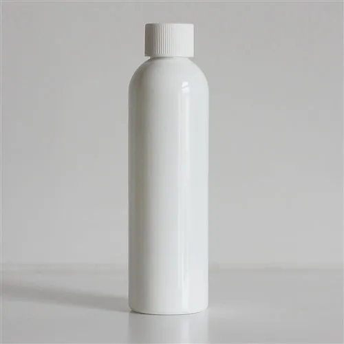 4 oz White PET Bullet Bottle with 20-410 Neck