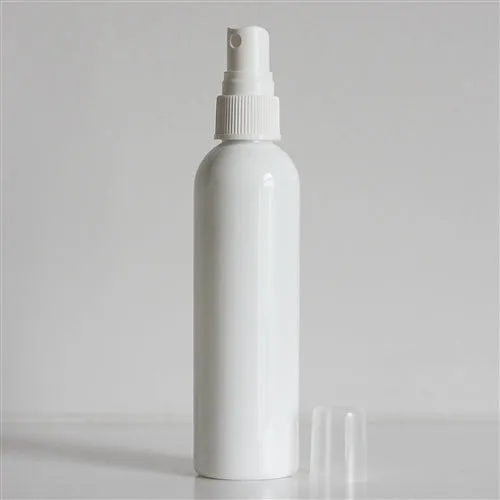 4 oz White PET Bullet Bottle with 20-410 Neck