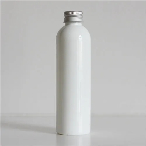 4 oz White PET Bullet Bottle with 20-410 Neck