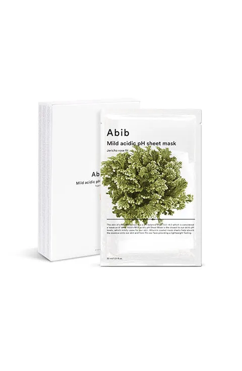 [Abib] Mild Acidic Ph Sheet Mask Jericho Rose Fit 1Sheet Or 1Box(10pcs)