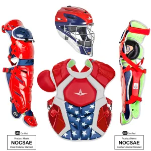 All Star Adult System7 Axis USA Pro Catchers Gear Set | CKCCPRO1X-USA