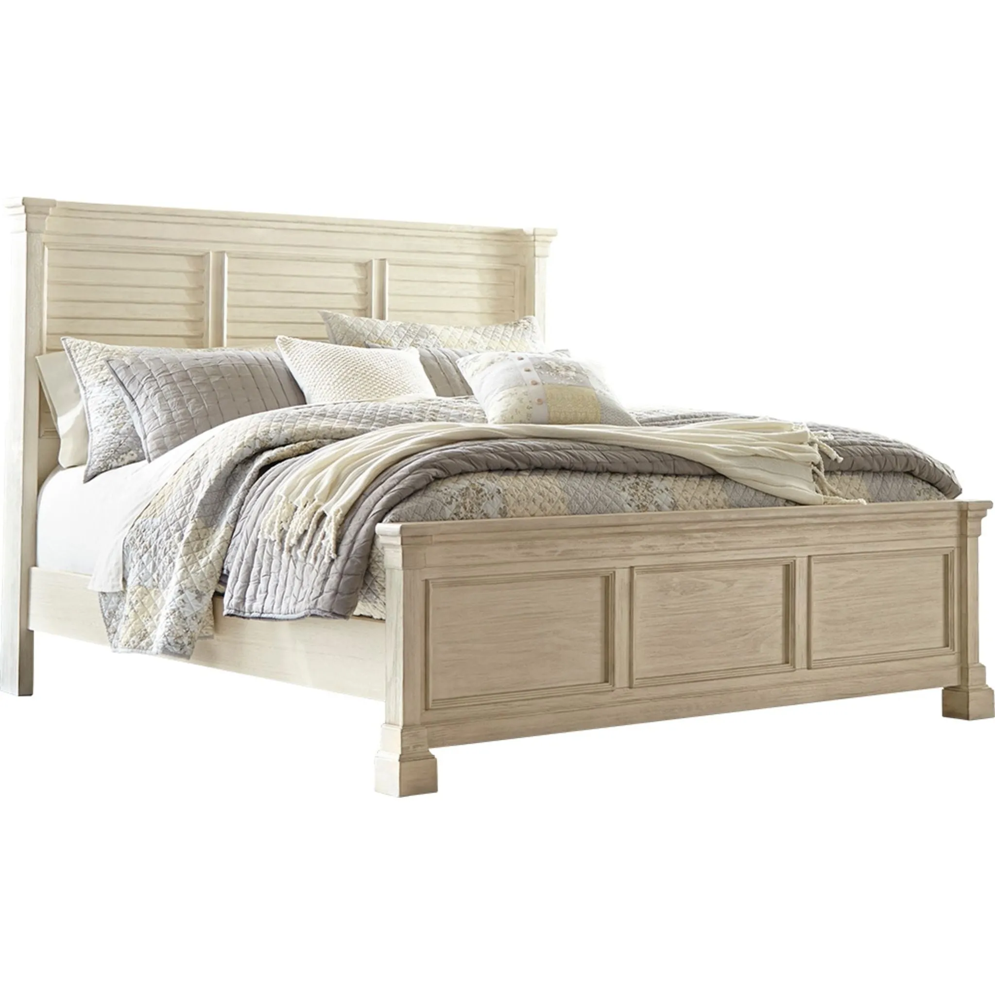 Ashley Bolanburg 3 Piece Louvered Bed