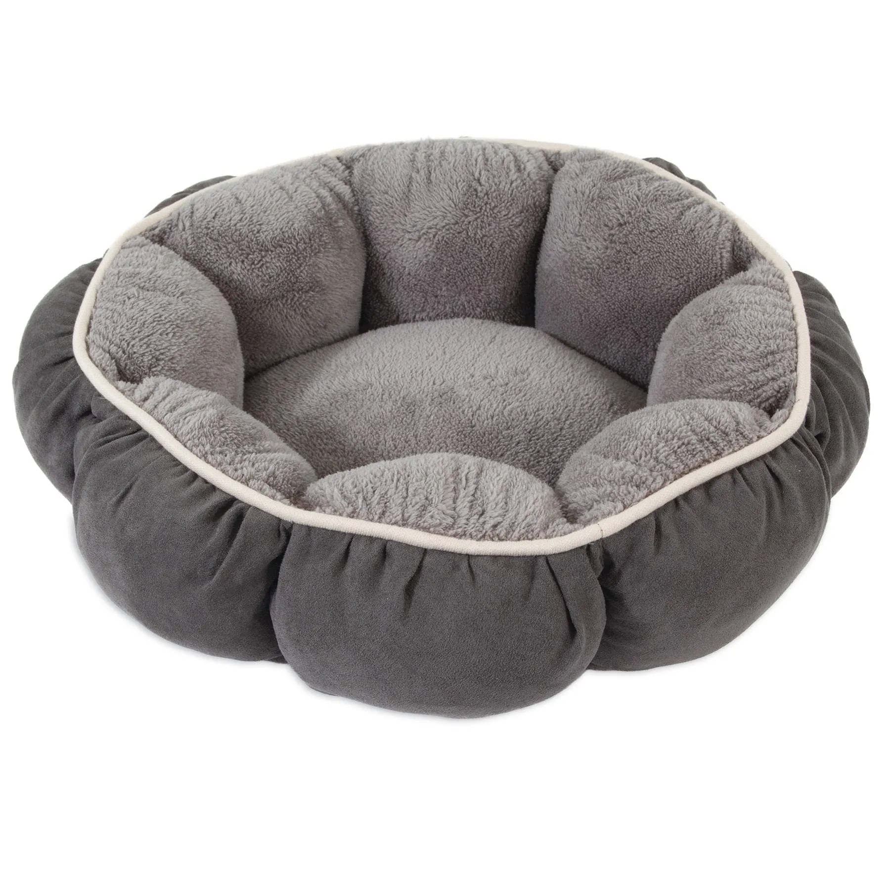 Aspen Pet Puffy Round Pet Bed