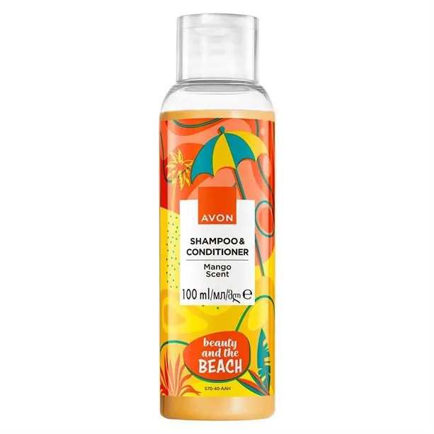 Avon Travel Shampoo and Conditioner - Mango Scent (100ml)