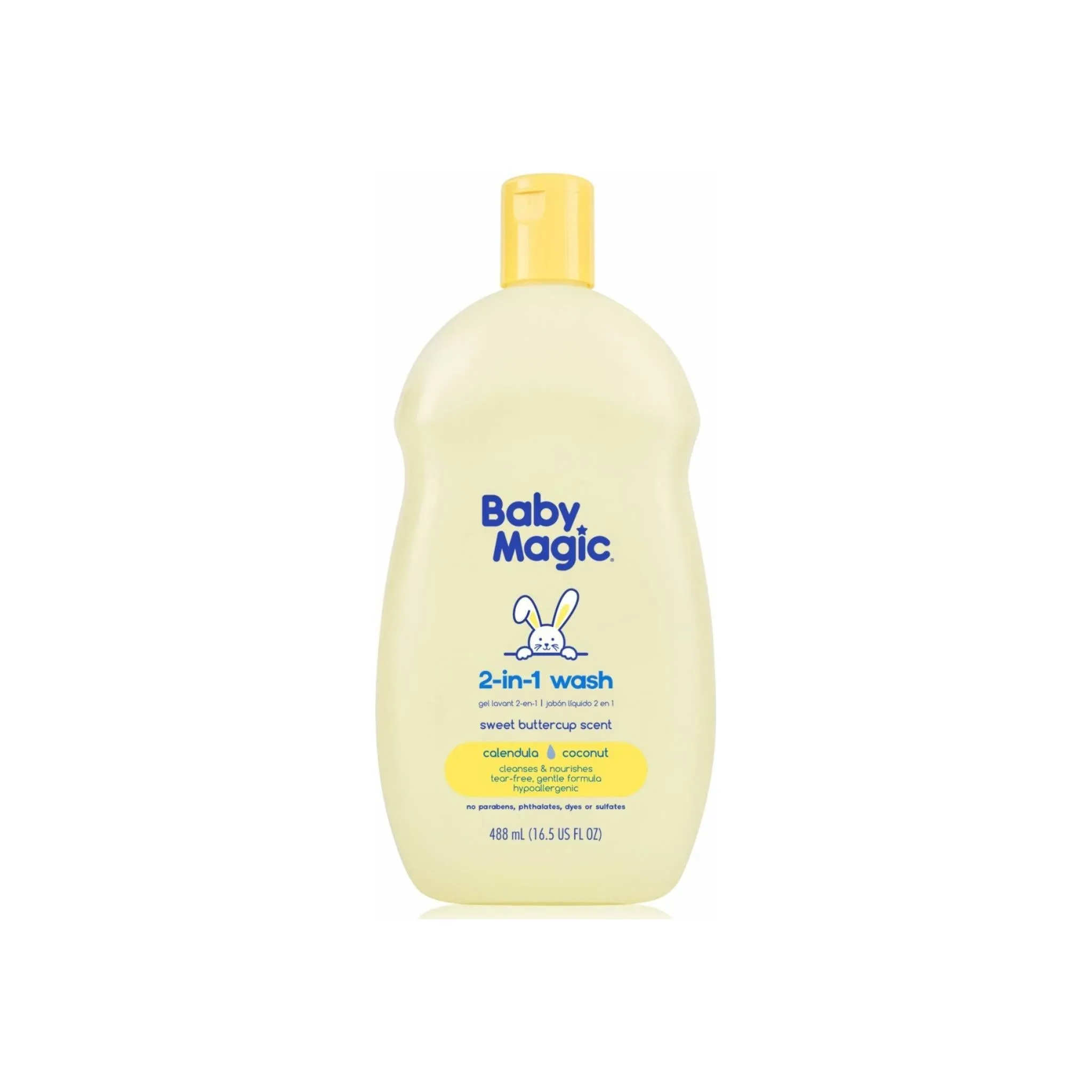 Baby Magic Hair & Body Wash, Soft Baby Scent 16.5 oz