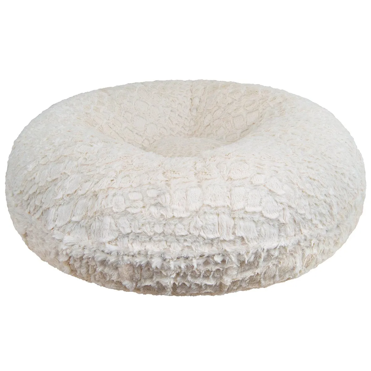 Bagel Dog Bed Serenity Ivory