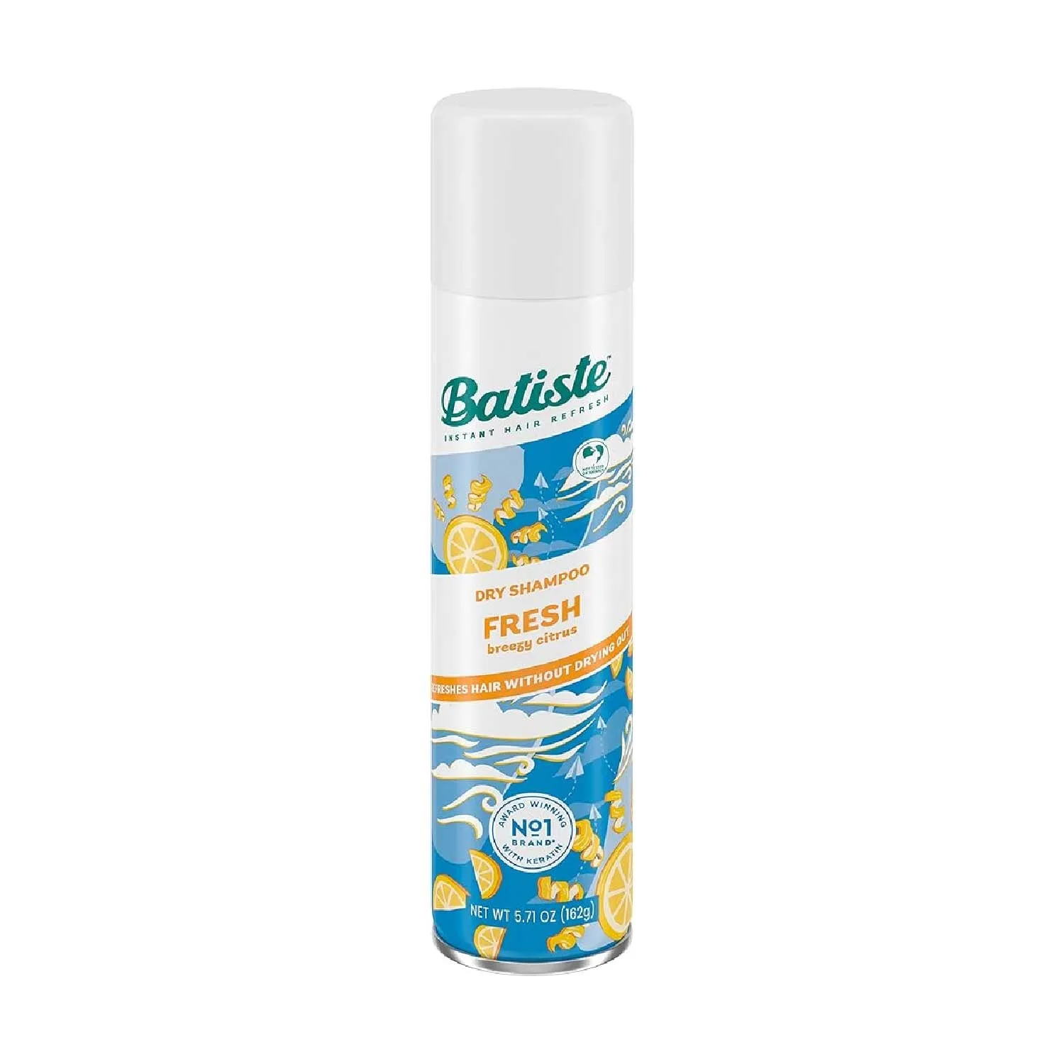 Batiste Dry Shampoo Fresh Breezy Citrus 3.81 oz  - 12 Pack