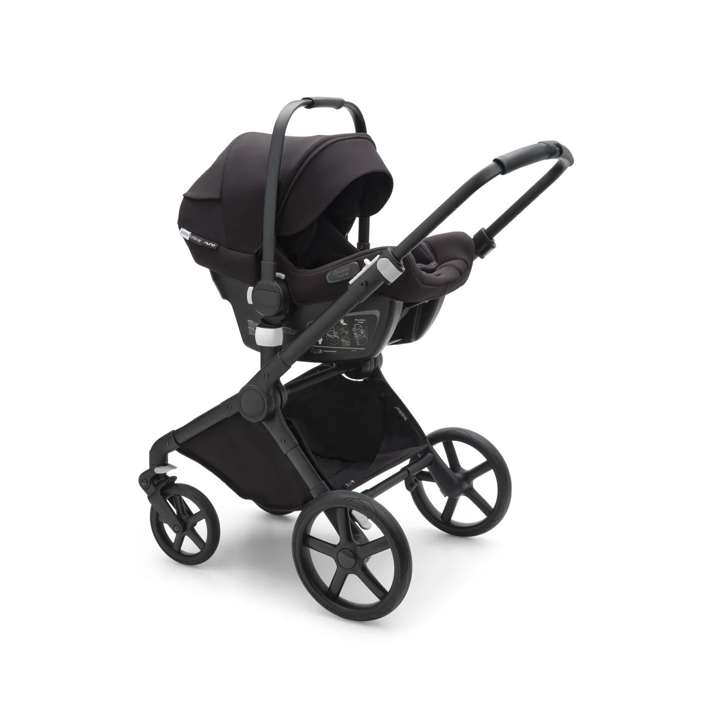 Bugaboo Fox 5 Bassinet & Seat Stroller - Graphite Chassis - Astro Purple/Black