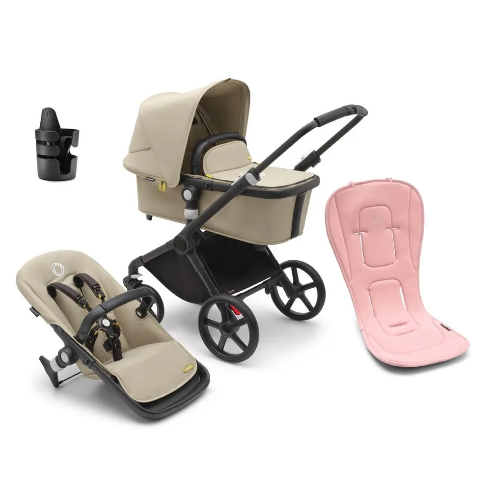 Bugaboo Fox Cub with Bugaboo Cup Holder & Dual Seat Liner