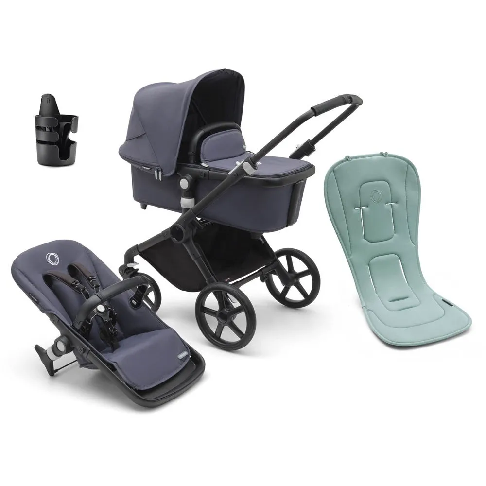 Bugaboo Fox Cub with Bugaboo Cup Holder & Dual Seat Liner