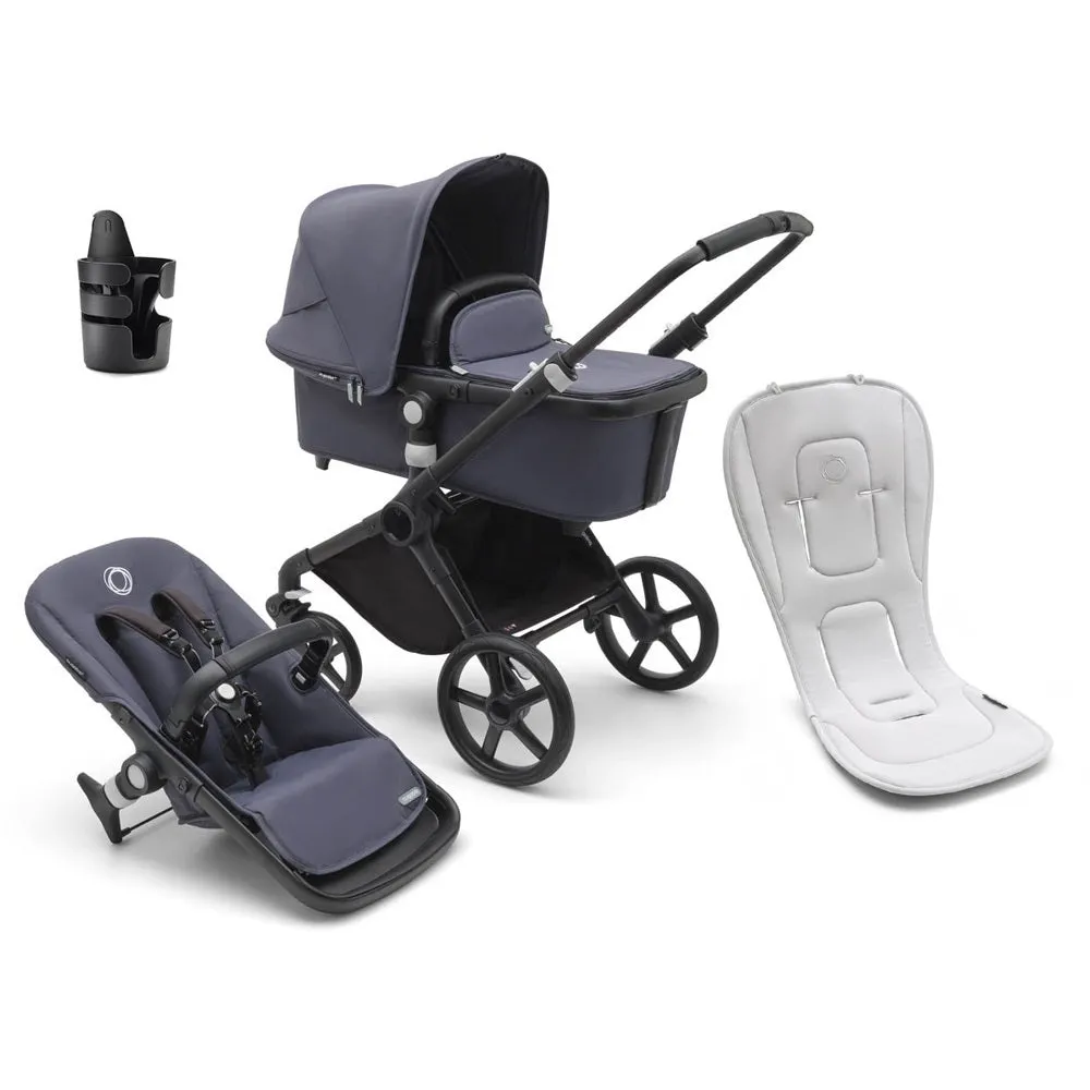 Bugaboo Fox Cub with Bugaboo Cup Holder & Dual Seat Liner