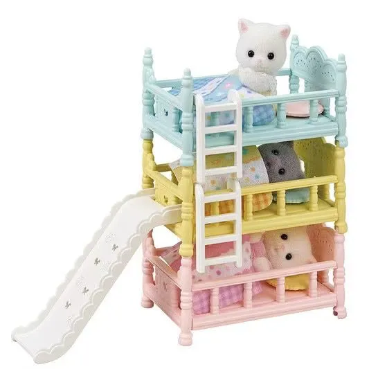 Calico Critters triple bunk beds 2024