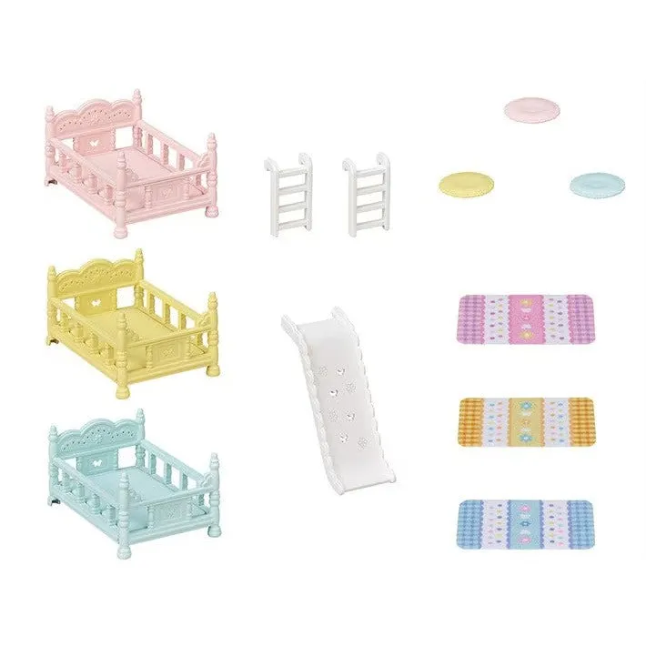 Calico Critters triple bunk beds 2024