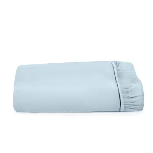 Cotton Home 1pc Fitted Sheet Super Soft Sky Blue