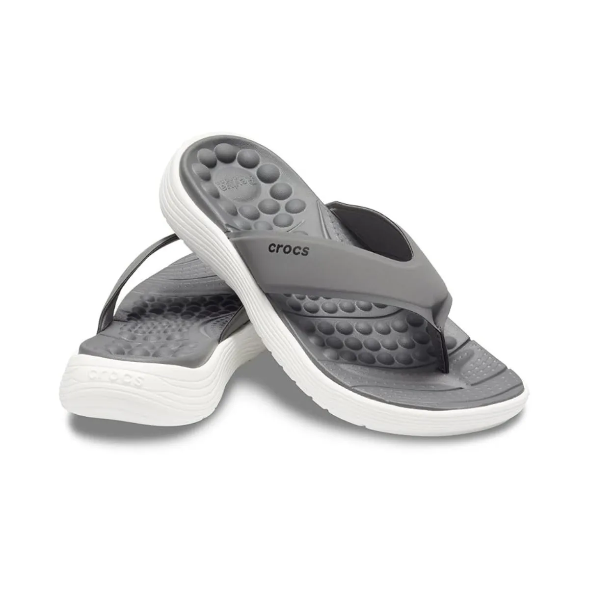 Crocs Reviva Flip M - GRYWHT