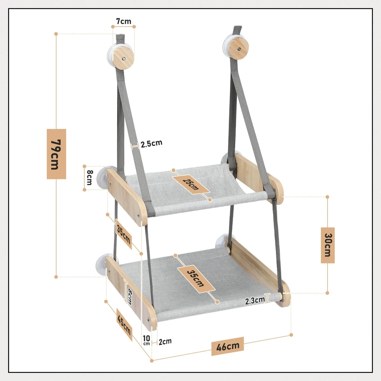 Double-Layer Window Hammock