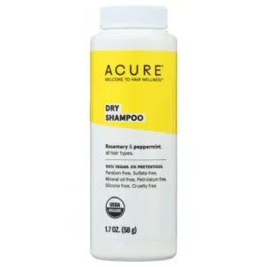 Dry Shampoo 1.7 Oz, Rosemary & Peppermint By Acure