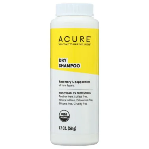 Dry Shampoo 1.7 Oz, Rosemary & Peppermint By Acure