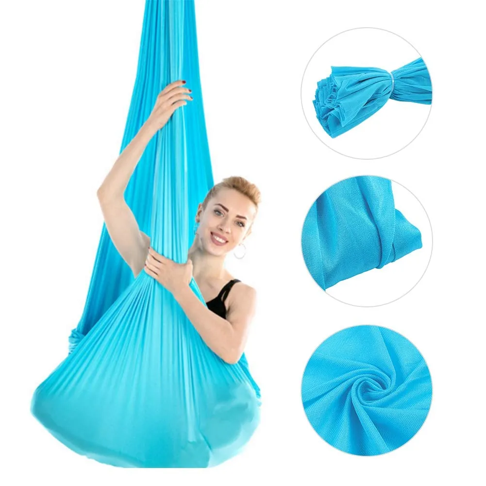 Elastic Aerial Yoga Hammock Swing Set