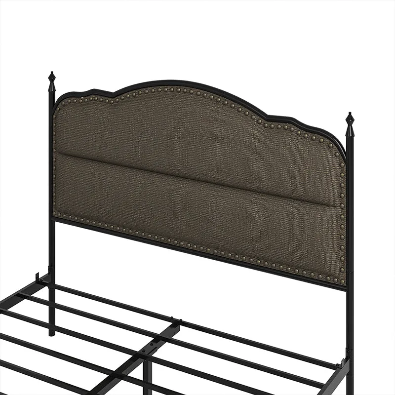 Ernesto 61" Industrial King and Queen Size Bed