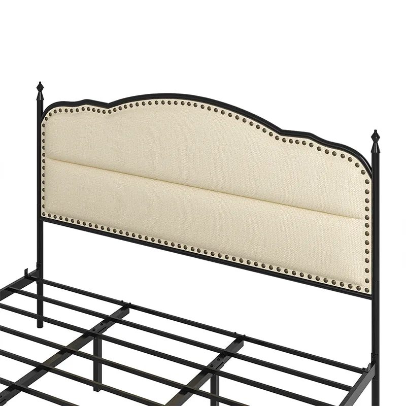 Ernesto 61" Industrial King and Queen Size Bed