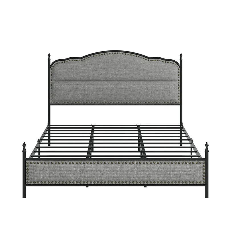 Ernesto 61" Industrial King and Queen Size Bed