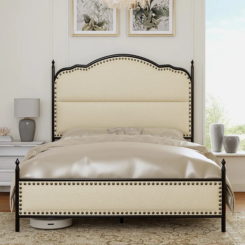 Ernesto 61" Industrial King and Queen Size Bed