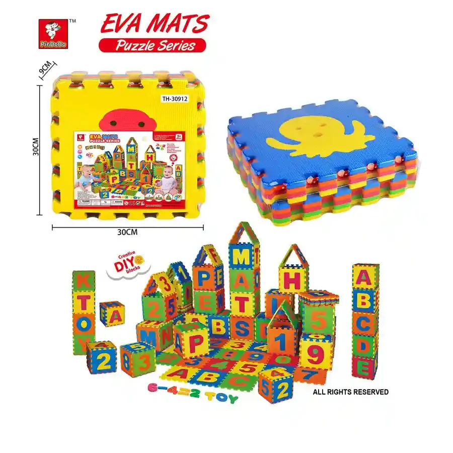 Eva Mat Puzzle Series Marine Life 9pcs