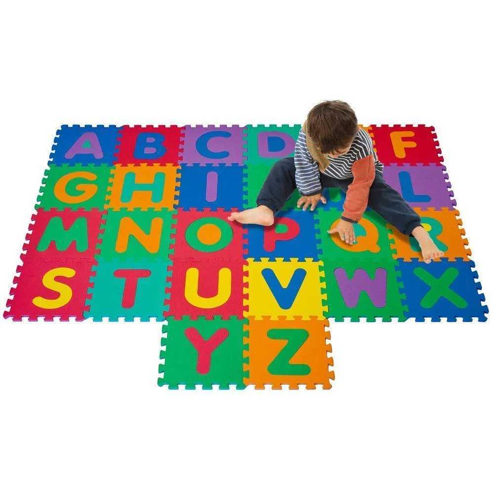 Foam Floor Alphabet EVA Puzzles Mat for Kids