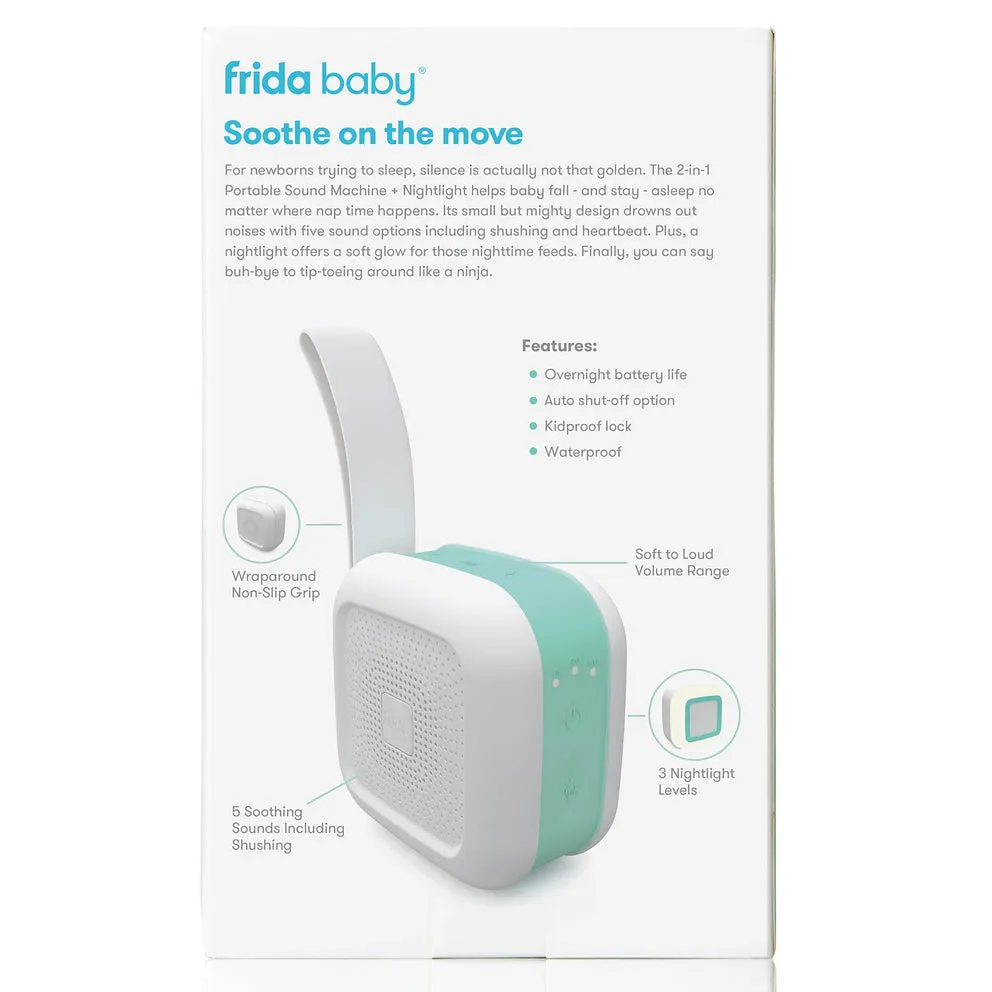 FridaBaby 2-in-1  Portable Sound Machine   Nightlight