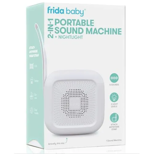 FridaBaby 2-in-1 Portable Sound Machine   Nightlight