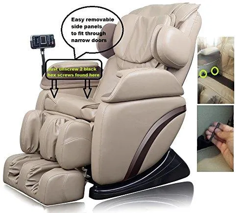 Full Featured Shiatsu Chair - Beige