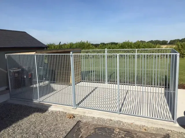 Galvanised Dog Run Posts - 185cm