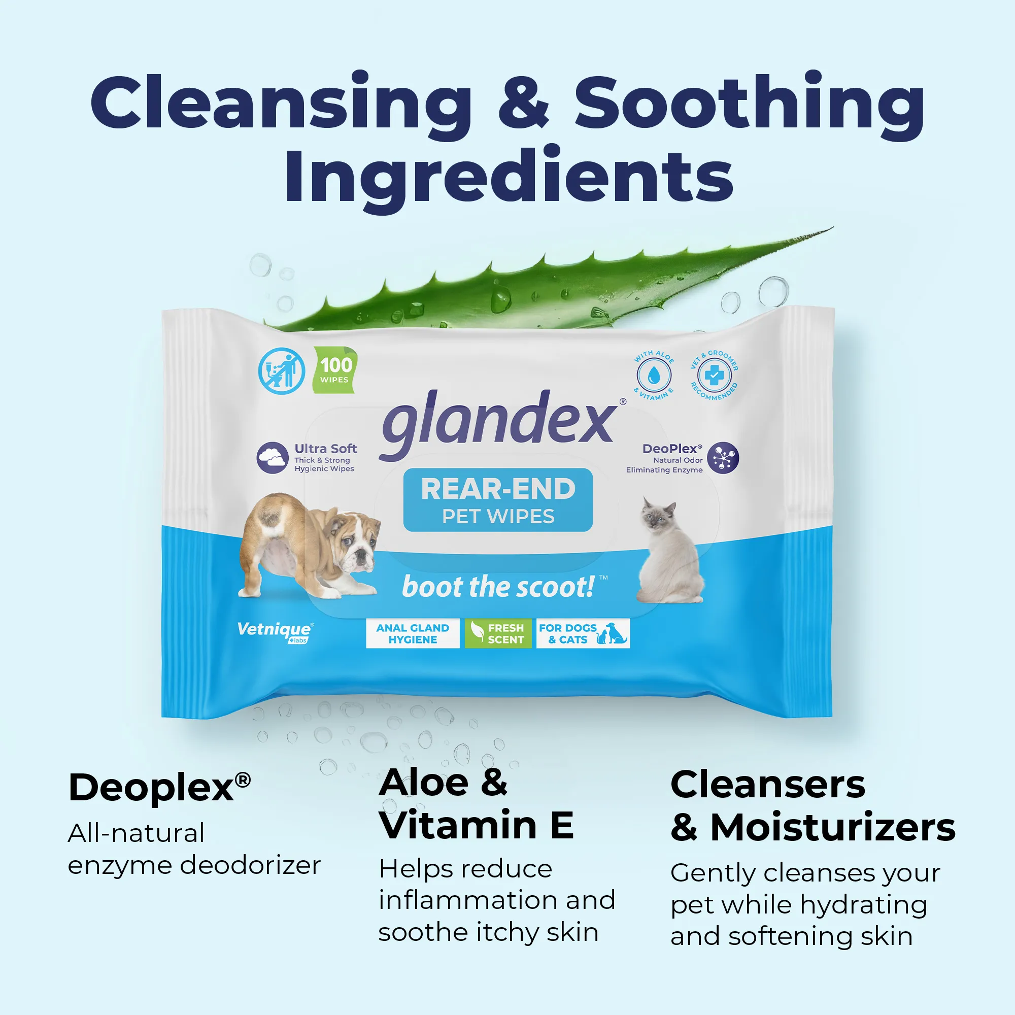 Glandex® Boot The Scoot Anal Gland Bundle