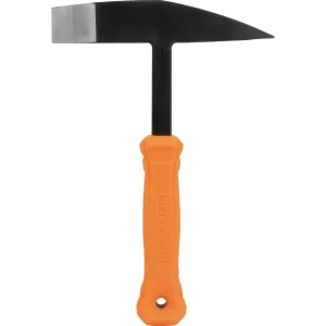 Hammer - Klein Tools Welder's Chipping Hammer, Heat-Resistant Handle, 10-Ounce, 7-Inch, H80612