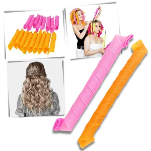 Heatless Curly Hair Roller Kit