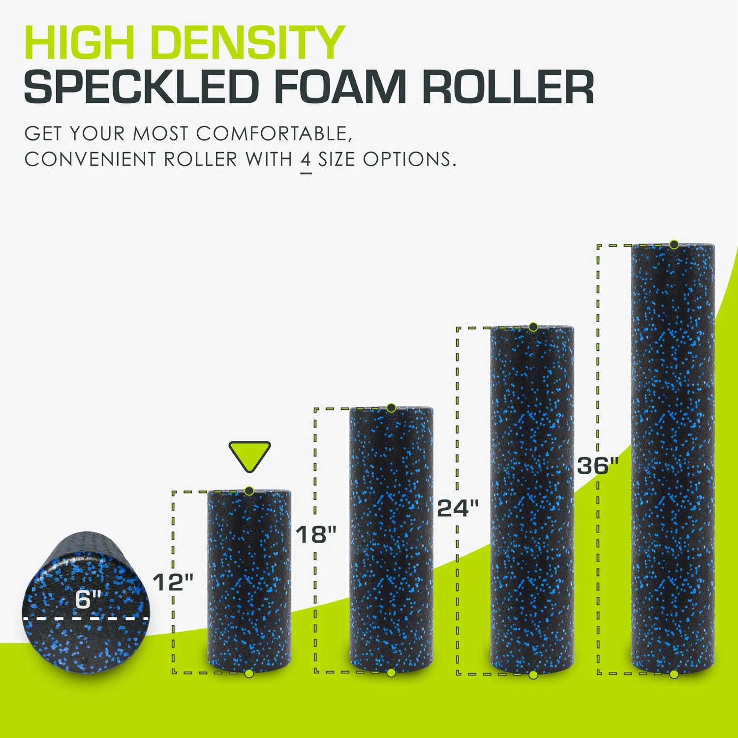 High Density Speckled Foam Roller