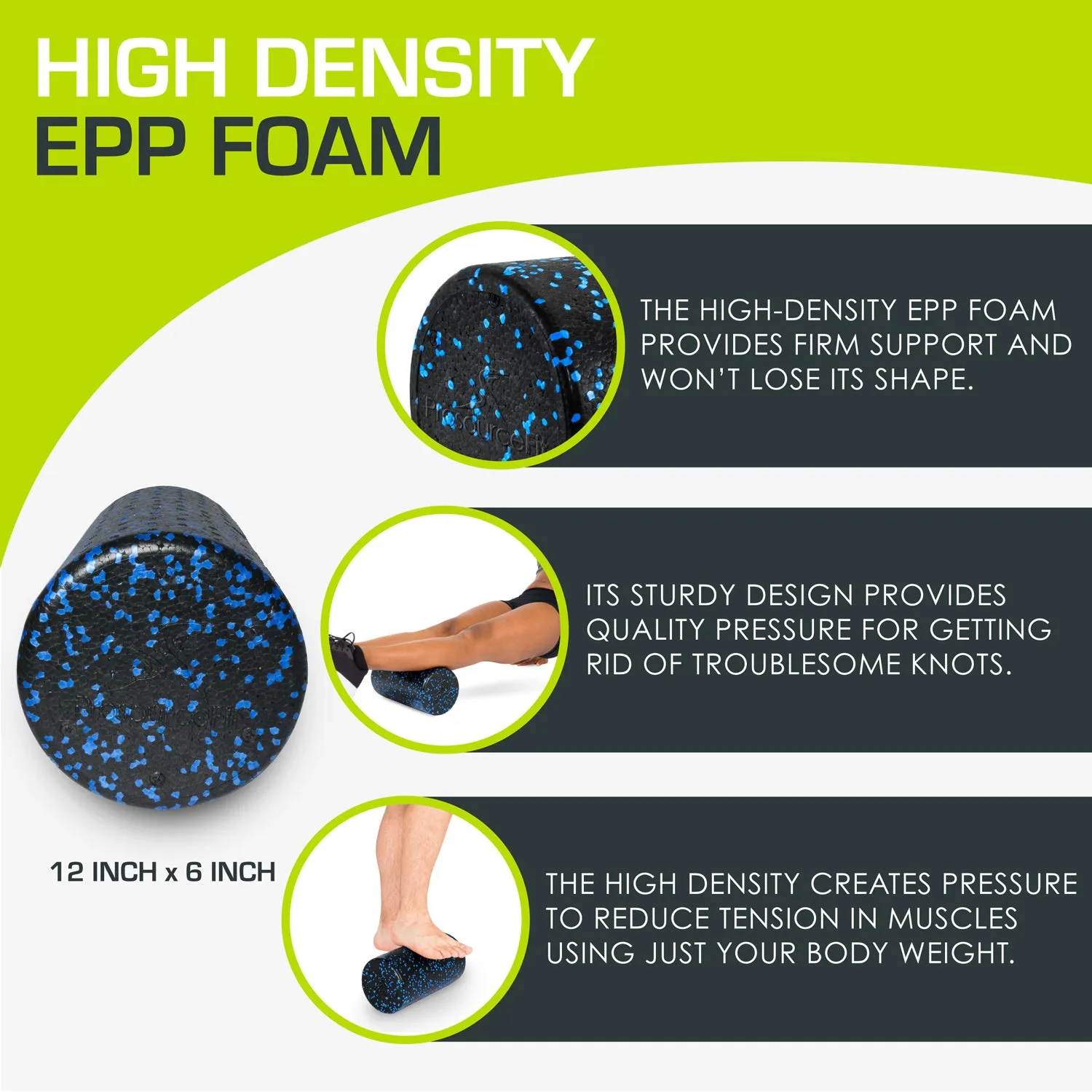 High Density Speckled Foam Roller