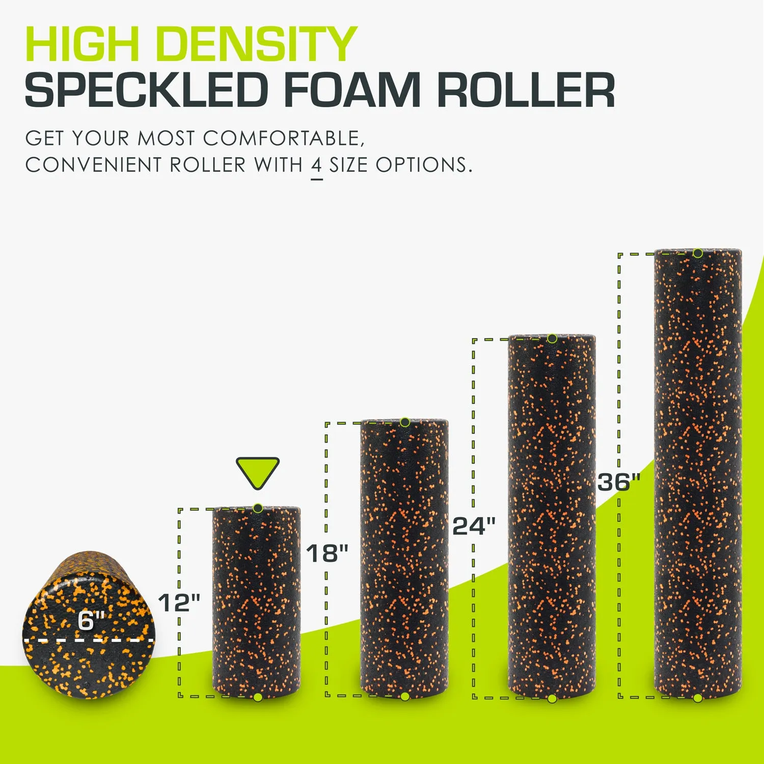 High Density Speckled Foam Roller