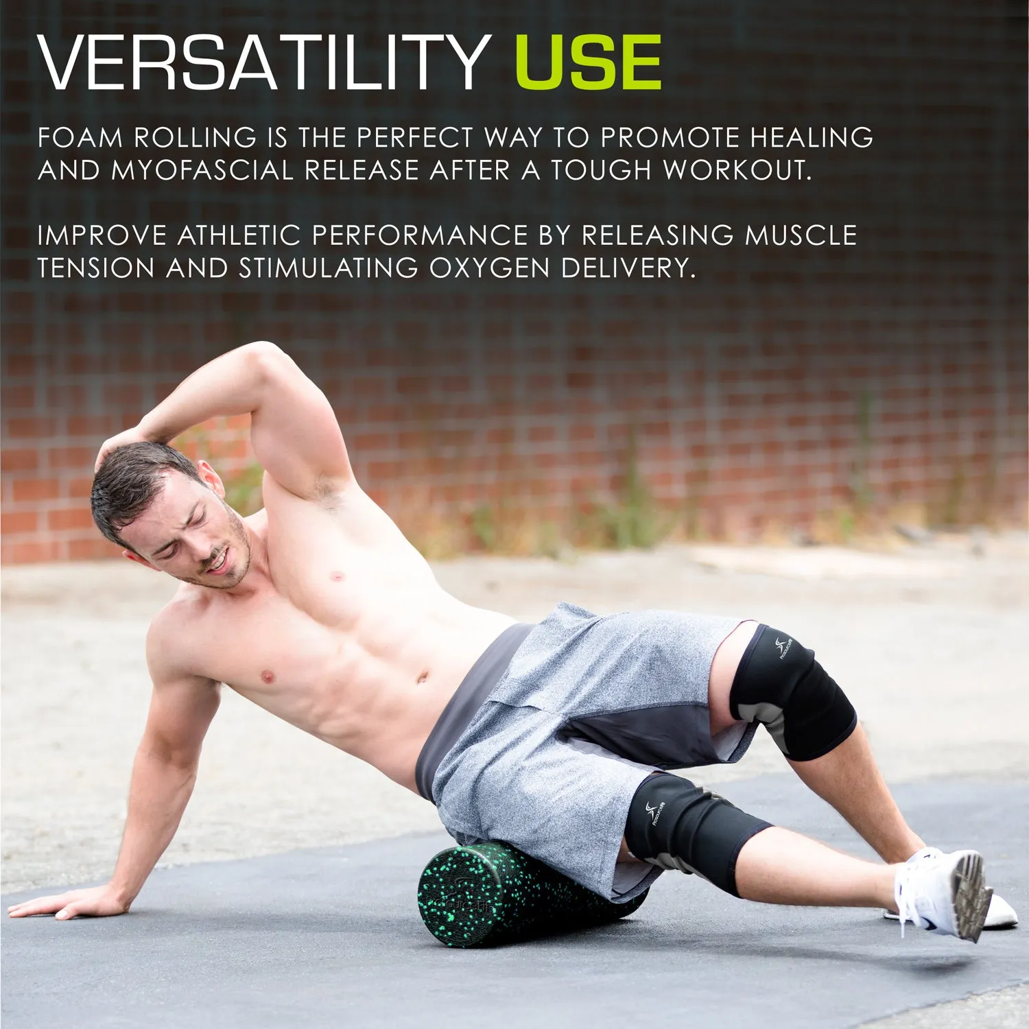 High Density Speckled Foam Roller