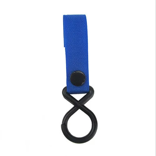 High Quality Convenient Plastic Baby Stroller Accessories Pram 2 Hooks Pushchair Car Hanger Hanging Strap 18 Color CPJ19