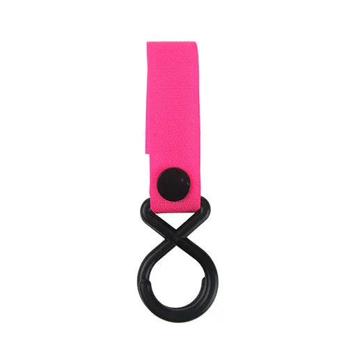 High Quality Convenient Plastic Baby Stroller Accessories Pram 2 Hooks Pushchair Car Hanger Hanging Strap 18 Color CPJ19