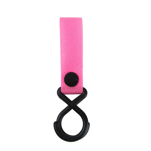 High Quality Convenient Plastic Baby Stroller Accessories Pram 2 Hooks Pushchair Car Hanger Hanging Strap 18 Color CPJ19