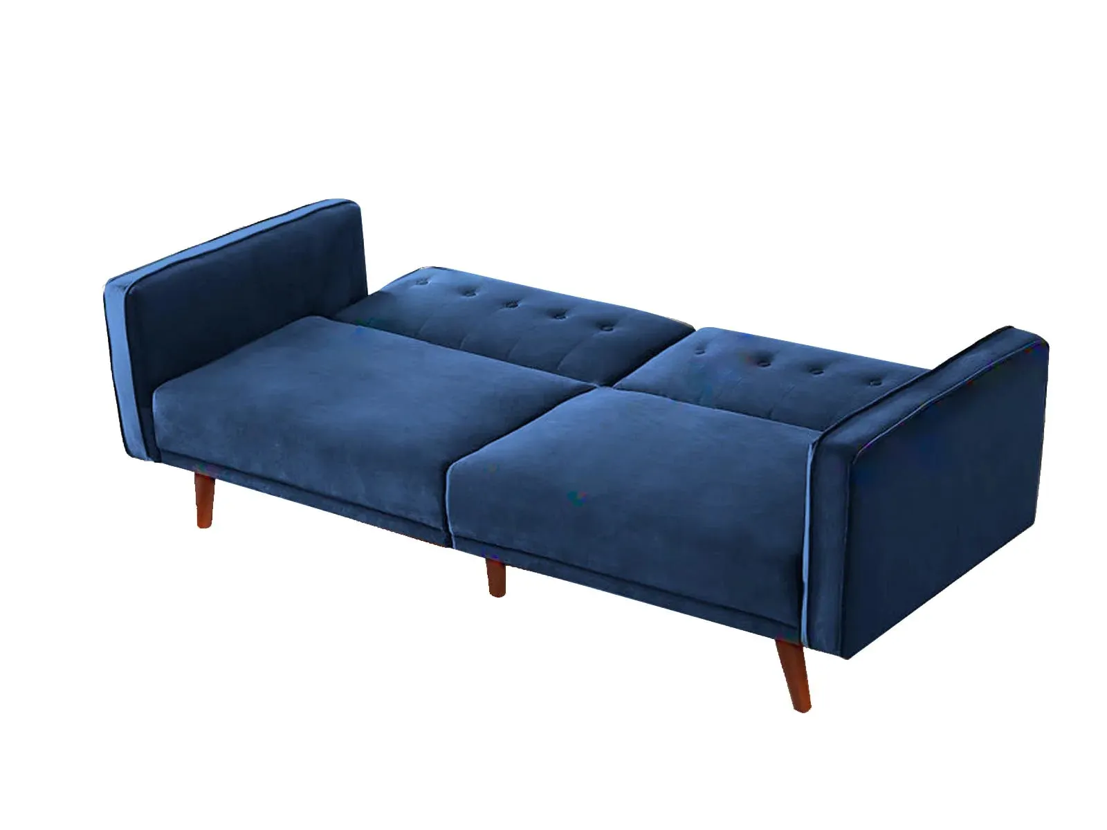 Home Berman Fulton Sofa Bed VELVET BLUE