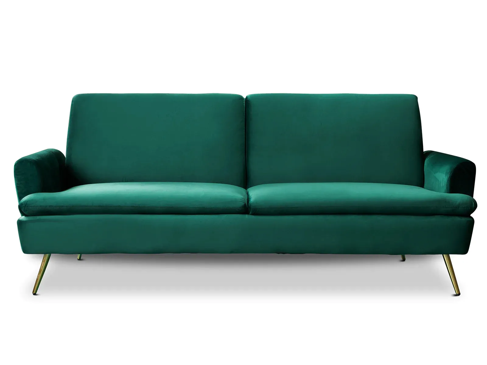 Home GYLLENE VELVET SOFA BED GREEN